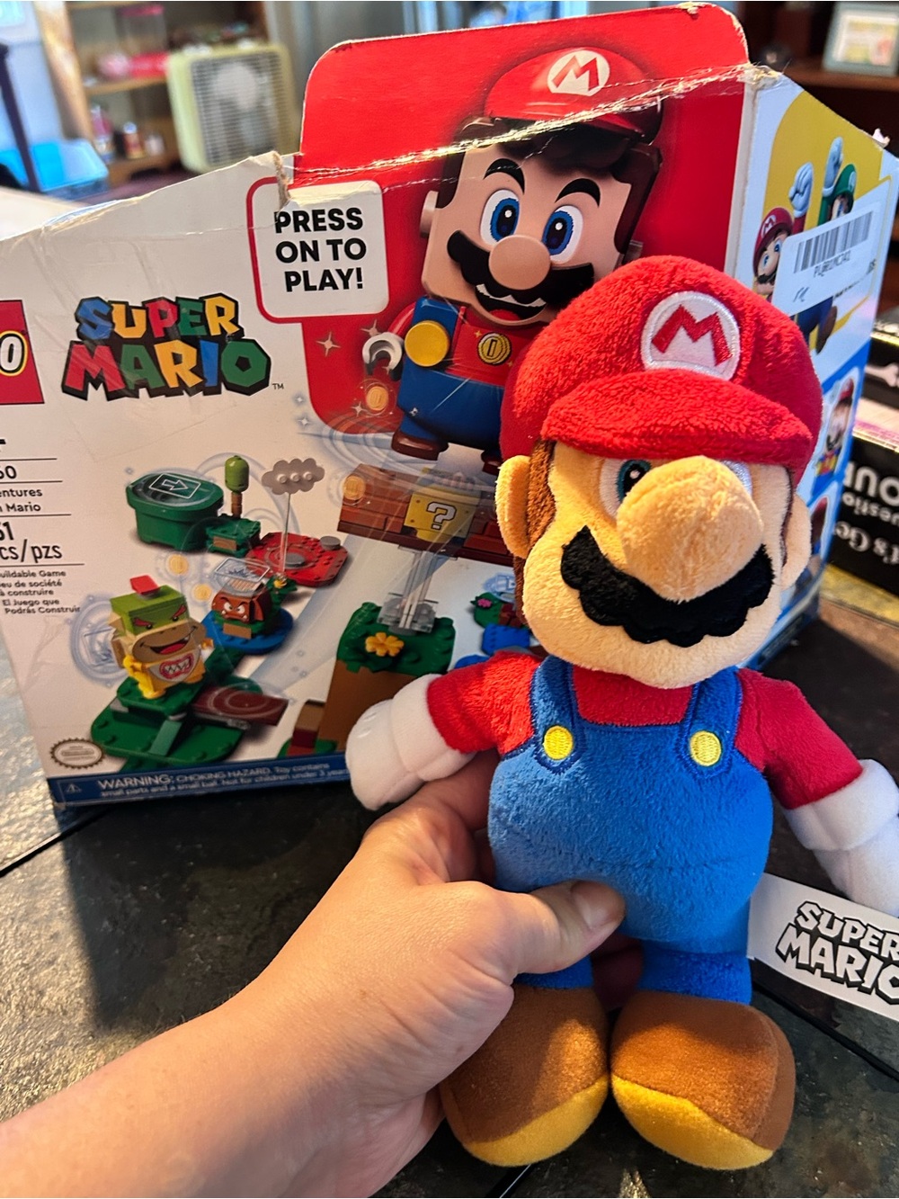 Lego  Super Mario Bros Adventures with Mario Starter Course & Plush Doll